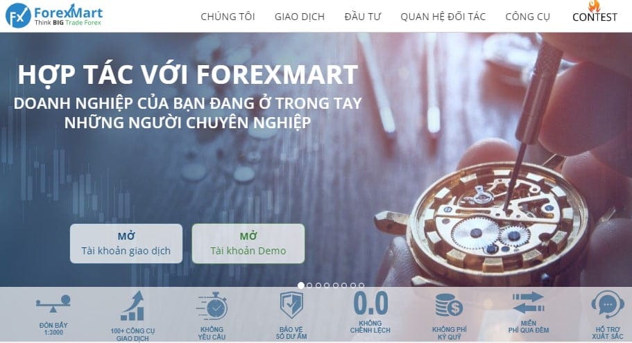 Đánh giá sàn ForexMart